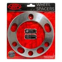 Wheel Spacer Pair Universal 6 Stud 12mm