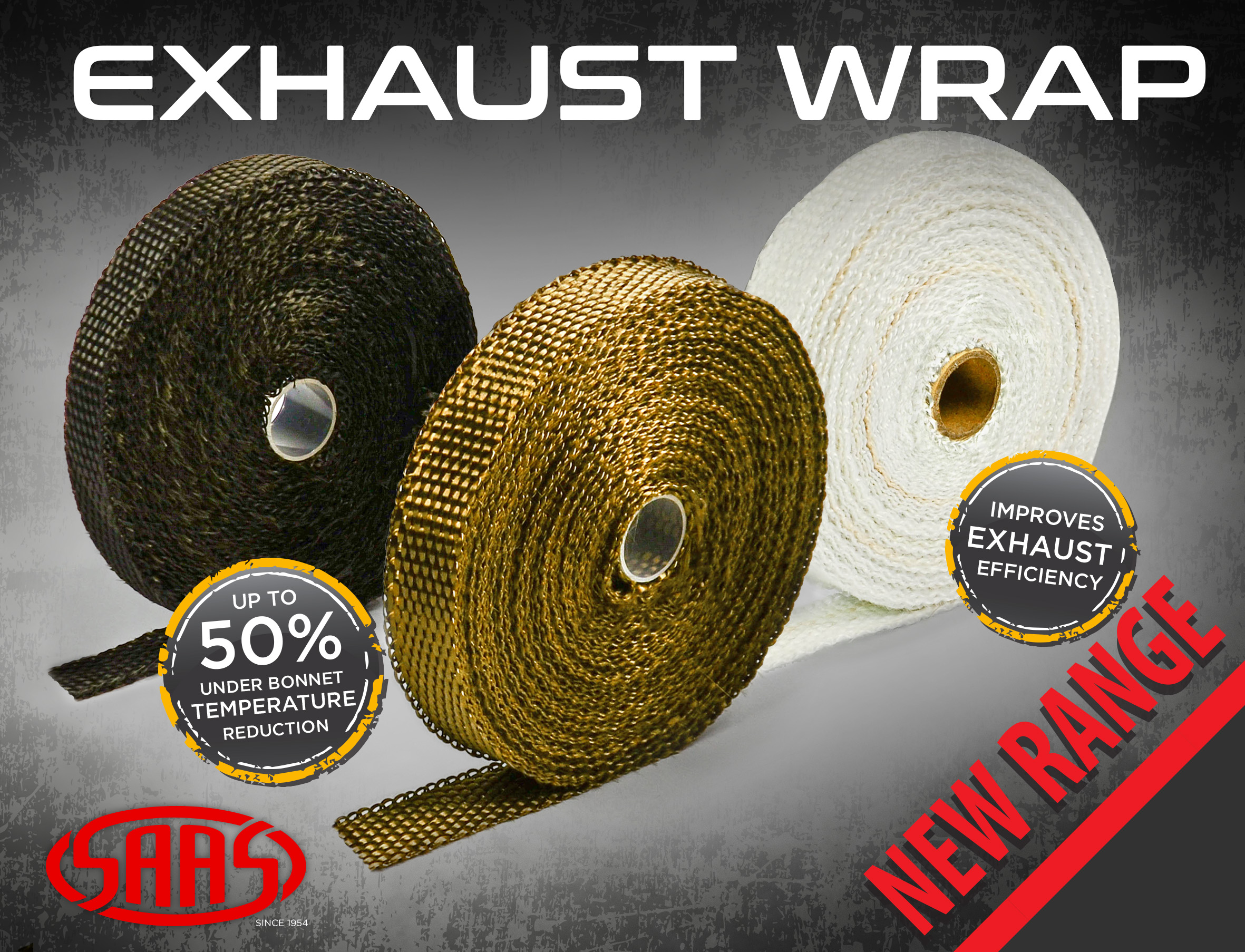 Exhaust need wrapping? We're glad to help!