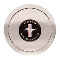 NLA GT9 Horn Button Small Colour Mustang