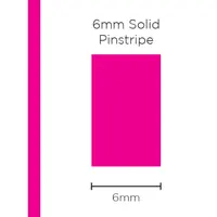 Pinstripe Solid Pink 6mm x 10m