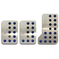 NLA Pedal Pad Kit - Aluminium Blue Manual