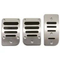 NLA Pedal Pad Kit - Aluminium Black Slots Manual