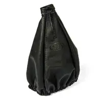 Leather Gear Shift Boot Cover Black