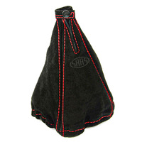 Suede Gear Shift Boot Cover Black