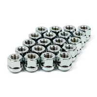 Wheel Nut Bulge Open End 12 X 1.50 Chrome