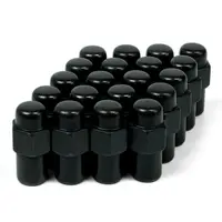 Wheel Nut Mag 1/2 Black 43mm