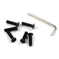 Boss Kit Black Allen Key Screws x 6 Suit Gen 2 Wheels