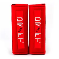 Drift 3" Shoulder Pad Red 1 Pair