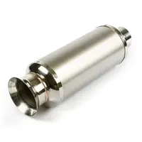 Clearance - Stainless Exhaust Cannon Muffler suit 3" system with 4 1/2" Outlet