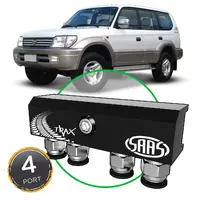 Diff Breather Kit 4 Port suit TOYOTA PRADO 90 Series 1996-2002