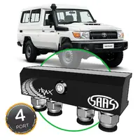 Diff Breather Kit 4 Port suit TOYOTA LANDCRUISER 70 Series 1985-2018