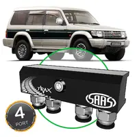 Diff Breather Kit 4 Port incl Nylon Bushes MITSUBISHI PAJERO NH-NL 1991-1999