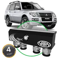 Diff Breather Kit 4 Port incl Nylon Bushes MITSUBISHI PAJERO NS-NX 2006-Current