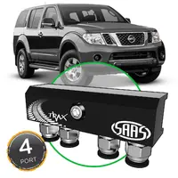 Diff Breather Kit 4 Port suit NISSAN PATHFINDER R51 2006-2015