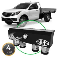 Diff Breather Kit 4 Port suit MAZDA BT-50 UP UR 2011-2015 M8 Thread