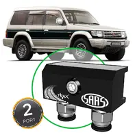 Diff Breather Kit 2 Port incl Nylon Bushes MITSUBISHI PAJERO NH-NL 1991-1999