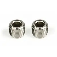 Stainless Block Off Plug 1/8 BSP Pack of 2