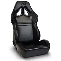 Seat Dual Recline Kombat Black PU Leather ADR Compliant