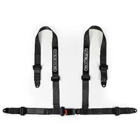 Harness 4 Point Black EC-R16 2" Inch