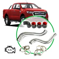 Ford Ranger/Mazda BT50 3.2L Intercooler Polished Alloy Pipe Full Kit 2011 - 2022