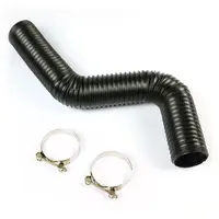 Flexible Air Induction / Brake Ducting Black 76mm x 1m Black