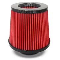 Pod Filter Red Urethane Carbon Top 76mm