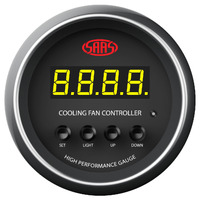 Cooling Fan Controller Digital 0°-100° 52mm Black Muscle Series