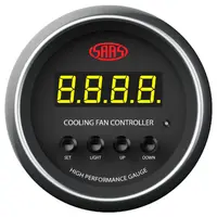 Cooling Fan Controller Digital 0°-100° 52mm Muscle Series I Black