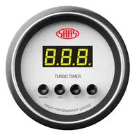 NLA Turbo Timer Digital Auto 52mm Muscle Series I White 12V