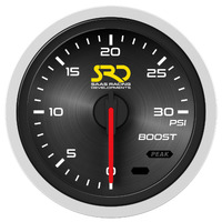 Boost Gauge Diesel 0-30psi 52mm SRD Series 12V