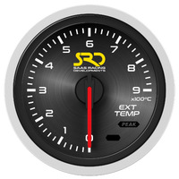 Exhaust Temp Gauge 0°-900° 52mm SRD Series 12V