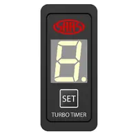 Turbo Timer Digital Switch 9 min Carling Mount 36.83mm x 21.08mm 12V