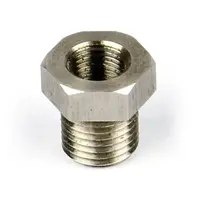 Gauge Bush Adaptor 1/8 NPT to 1/4 BSP Stainless Steel