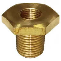 Gauge Bush Brass Adaptor M14x1.5 to 1/8-27 NPT