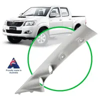 Gauge Pillar Pod Hilux 2005 - 2015 KUN Series Light Grey Single Piece