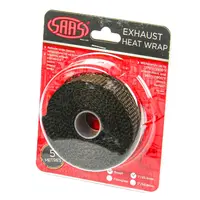 Exhaust Wrap Basalt Black 25mm (1in) x 5m