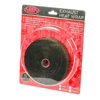 Exhaust Wrap Basalt Black 25mm (1in) x 15m