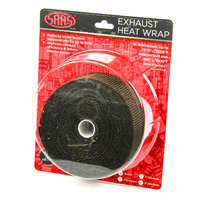 Exhaust Wrap Basalt Black 50mm (2in) x 15m