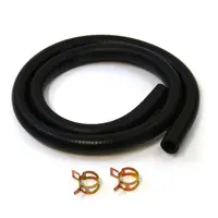 Oil Resistant Hose 14mm (9/16) ID x 1M + 2 Clamps