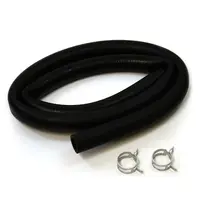 Oil Resistant Hose 19mm (3/4) ID x 1M + 2 Clamps