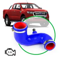 Ford Ranger/Mazda BT50 3.2L Silicone Blue Airbox to Turbo Intake Pipe 2012 - 2021