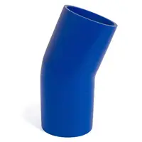 23Deg 4 Ply Silicone Hose 102mm x 102mm Blue