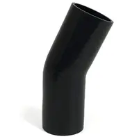 23Deg 4 Ply Silicone Hose 76mm x 76mm Black