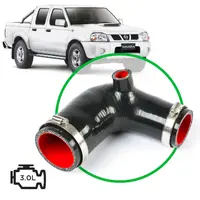 Nissan Navara D22 ZD30 Silicone Airbox to Turbo Intake Pipe