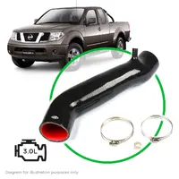 Nissan Navara D40 Silicone Airbox to Turbo Intake Pipe