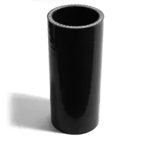 Straight 4 Ply Silicone Hose 45mm x 45mm x 127mm Black