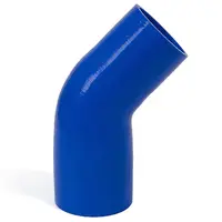 45Deg 4 Ply Silicone Reducer 95mm x 102mm Blue