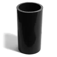 Straight 4 Ply Silicone Hose 57mm x 57mm x 127mm Black