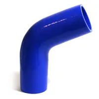 67Deg 4 Ply Silicone Hose 57mm x 57mm Blue