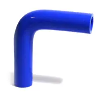 90Deg 4 Ply Silicone Hose 32mm x 32mm Blue